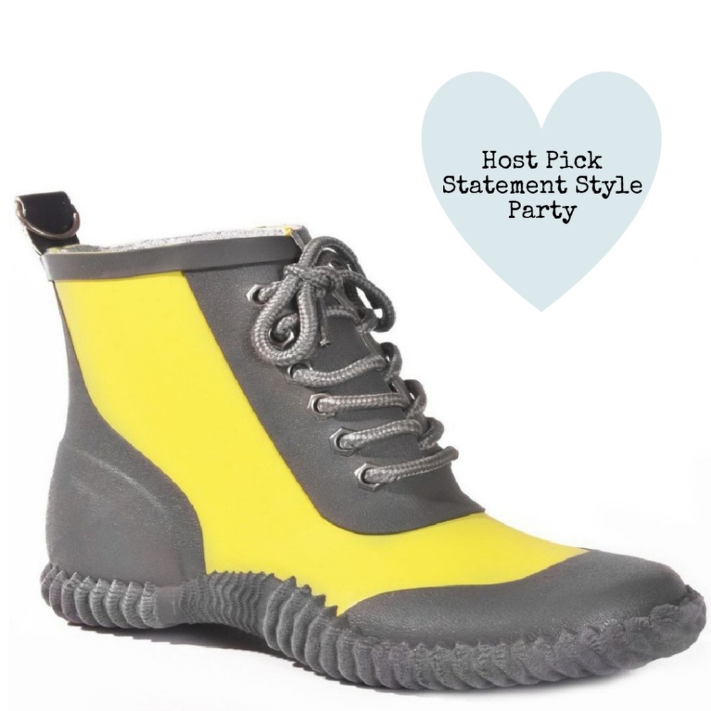🌂HP🌂NWT Rain Bootie Davrain Telluride - Picture 1 of 7